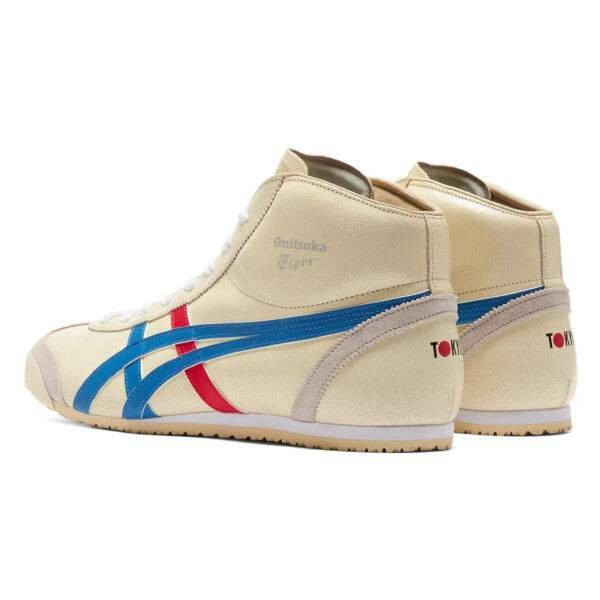 נעלי אוניטסוקה טייגר | Onitsuka Tiger MEXICO Mid Runner White/Blue