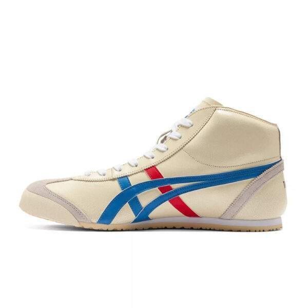 נעלי אוניטסוקה טייגר | Onitsuka Tiger MEXICO Mid Runner White/Blue
