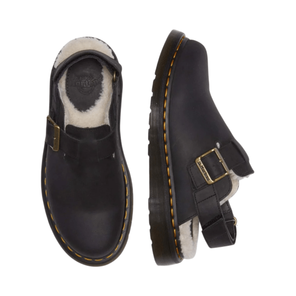 ד״ר מרטנס | Dr. Martens Jorge II Faux Fur Lined Mules