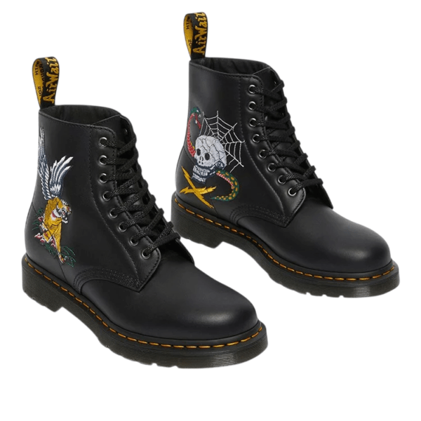 ד״ר מרטנס | Dr. Martens 1460 Souvenir Embroidered Leather Boots