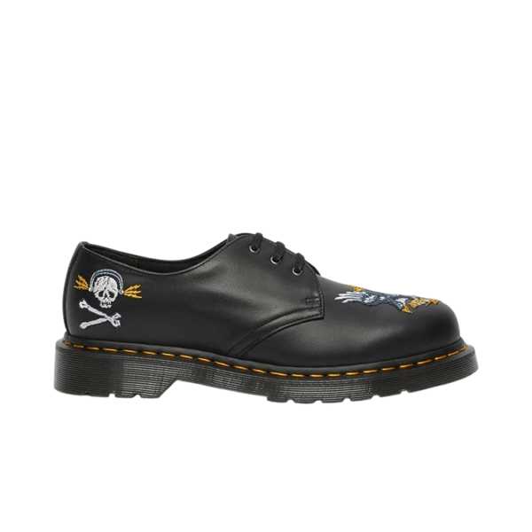 ד״ר מרטנס | Dr. Martens 1461 Souvenir Embroidered Leather Shoes