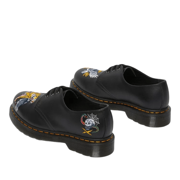 ד״ר מרטנס | Dr. Martens 1461 Souvenir Embroidered Leather Shoes