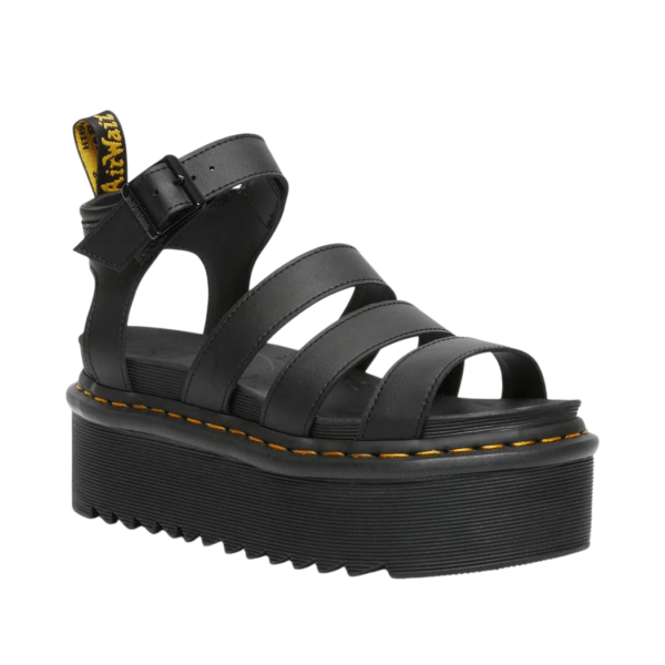 ד״ר מרטנס | Dr. Martens Blaire Quad Hydro Leather Platform Gladiator Sandals