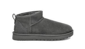 נעלי האג גברים | UGG Men's Classic Ultra Mini Boot Grey