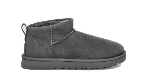 נעלי האג גברים | UGG Men's Classic Ultra Mini Boot Grey