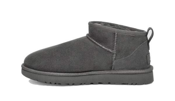 נעלי האג גברים | UGG Men's Classic Ultra Mini Boot Grey