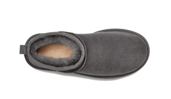 נעלי האג גברים | UGG Men's Classic Ultra Mini Boot Grey