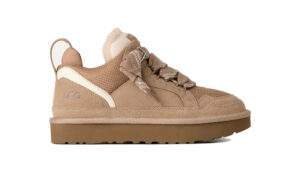 נעלי האג גברים | UGG Men's Lowmel Sneaker Sand