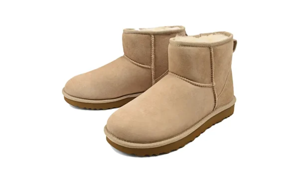 נעלי האג גברים | UGG Men's Classic Mini II Sand
