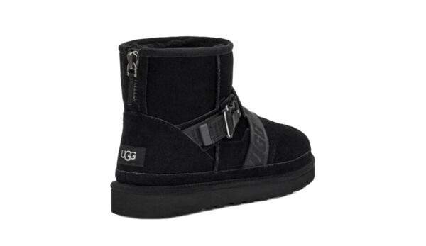 נעלי האג גברים | UGG Men's Classic Mini Quickclick Boot Black