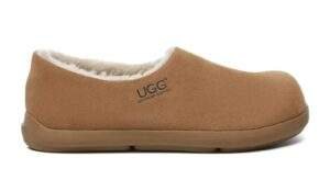 נעלי האג גברים | UGG Men's Ankle Clog UGG Slippers Chestnut