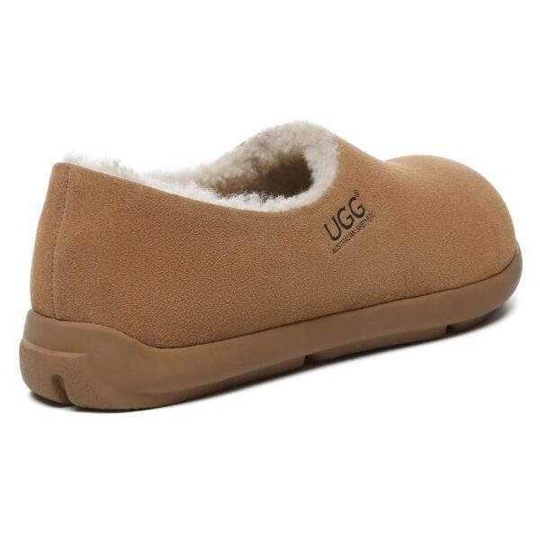 נעלי האג גברים | UGG Men's Ankle Clog UGG Slippers Chestnut