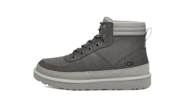 נעלי האג גברים | UGG Men’s Highland High Top Lacing Gray