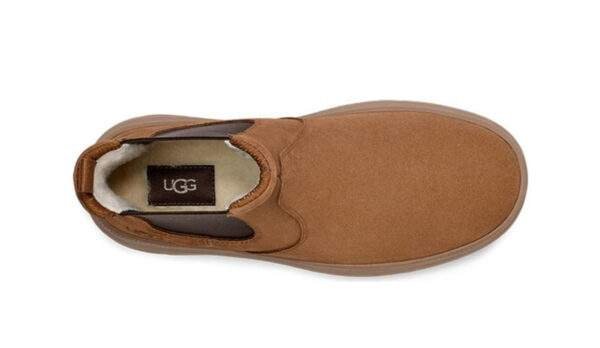 נעלי האג גברים | UGG Men’s Burleigh Chelsea Boot Chestnut