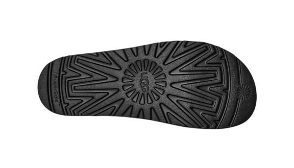 נעלי האג גברים | UGG Goldenstar Strap Sandal Black