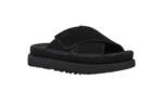 נעלי האג גברים | UGG Goldenstar Cross Slide Black