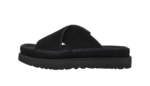 נעלי האג גברים | UGG Goldenstar Cross Slide Black