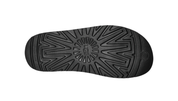 נעלי האג גברים | UGG Goldenstar Cross Slide Black