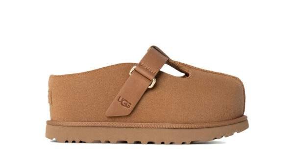 נעלי האג גברים | UGG Goldenstar Hi Clog Chestnut