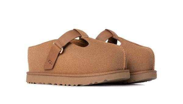 נעלי האג גברים | UGG Goldenstar Hi Clog Chestnut