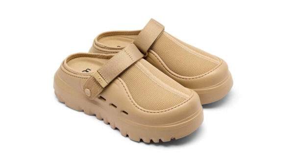 נעלי האג גברים | UGG Mules Peakmod Beige