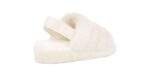 נעלי האג | UGG Fluff Yeah Slide White