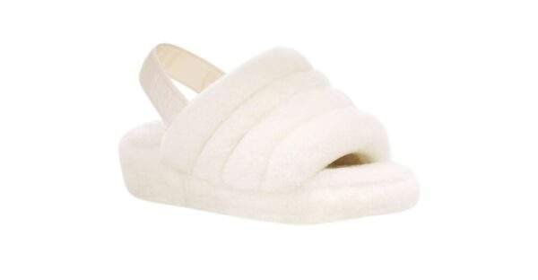 נעלי האג | UGG Fluff Yeah Slide White