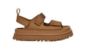 נעלי האג | UGG Women’s GoldenGlow Sandal Bison Brown