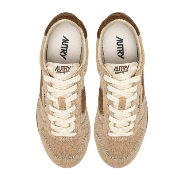 נעלי אוטרי | Autry Windspin Sneakers Beige/Brown