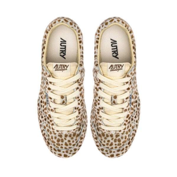 נעלי אוטרי | Autry Windspin Sneakers Animal Print