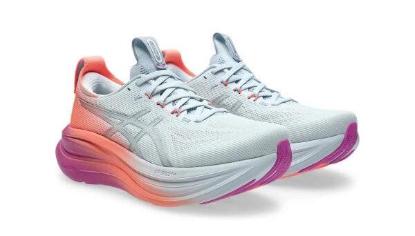 נעלי אסיקס | Asics Gel-Nimbus 28 Sunny Sizzle Sky/Digital Sakura