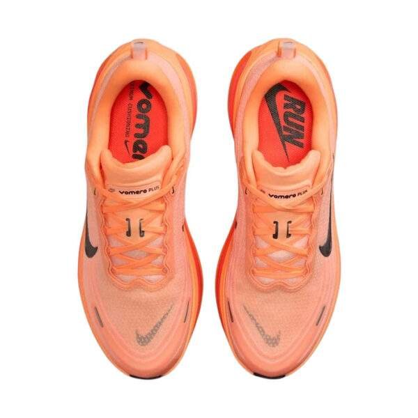 נעלי ריצות נייק | Nike Vomero Plus Road Running Shoes Orange Pulse/Hot Lava