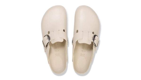 כפכפי בירקנשטוק | Birkenstock Boston Big Buckle Oyster Dressy Leather