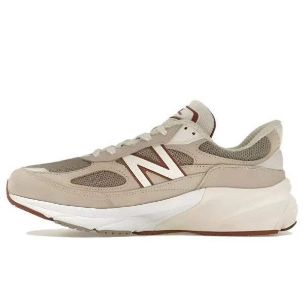 נעלי ניו באלאנס | New Balance x Loro Piana 990 v6 'Raw Cashew'