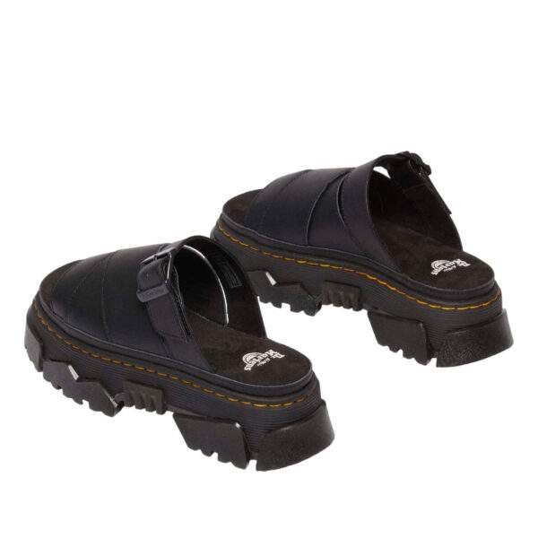 ד״ר מרטנס | Dr. Martens Mattison Leather Slide Sandals Black