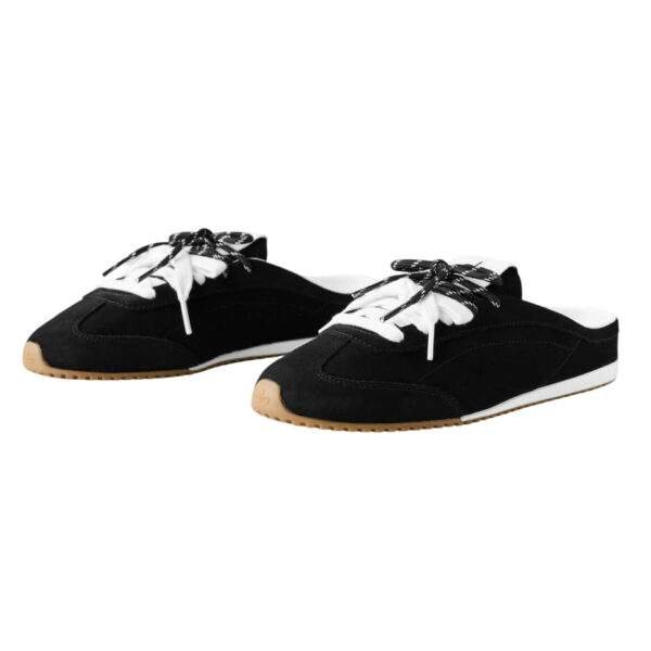 נעלי סניקרס אלו יוגה | ALO Sunset Sneaker Mule Black