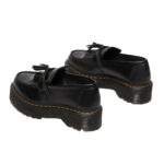 ד״ר מרטנס | Dr. Martens Adrian Leather Platform Tassel Loafers Black Smooth
