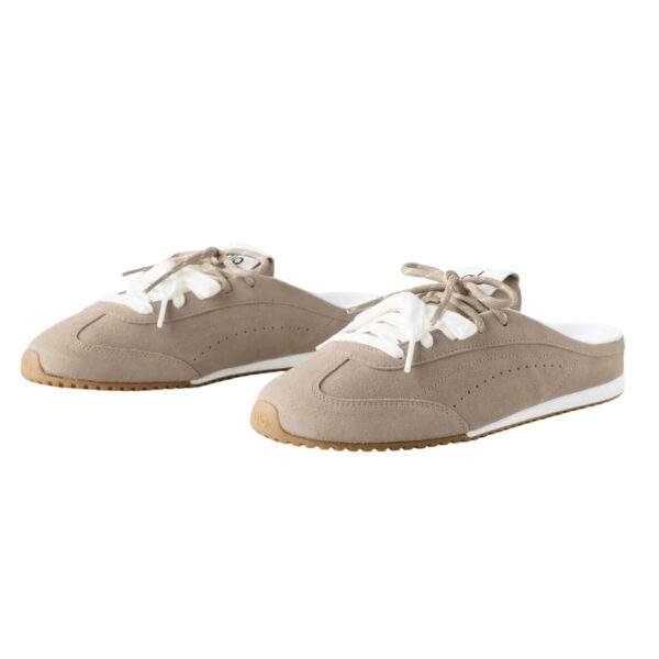 נעלי סניקרס אלו יוגה | ALO Sunset Sneaker Mule Gravel