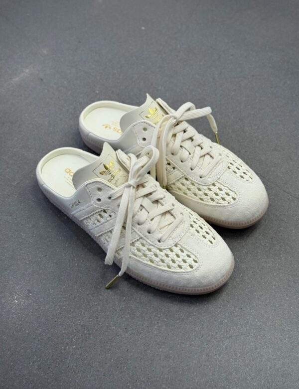 נעלי אדידס | Adidas Samba OG Mule Cream White