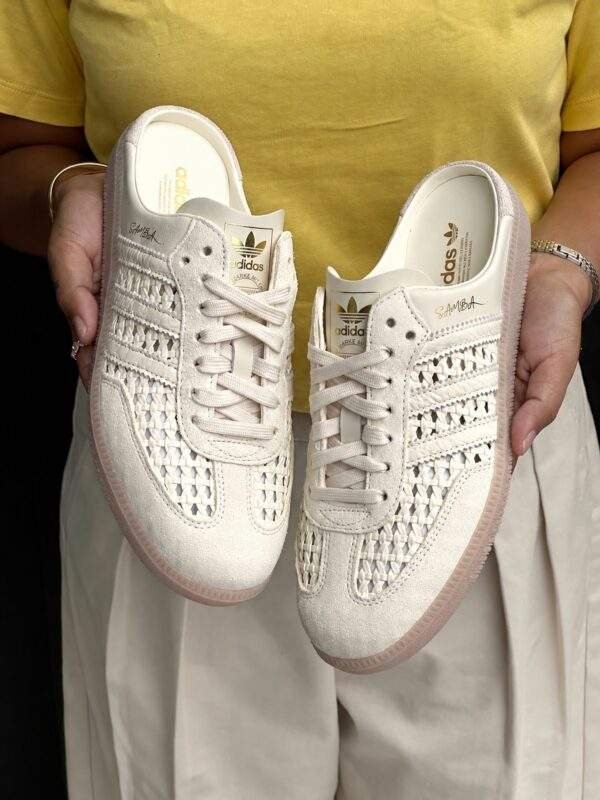 נעלי אדידס | Adidas Samba OG Mule Cream White
