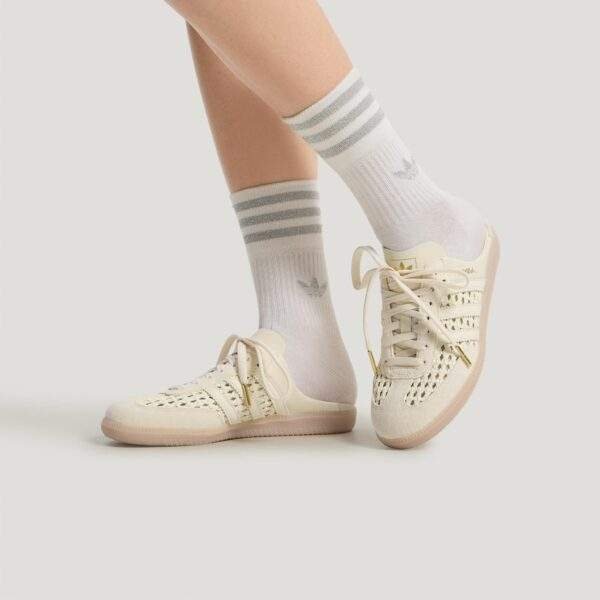 נעלי אדידס | Adidas Samba OG Mule Cream White