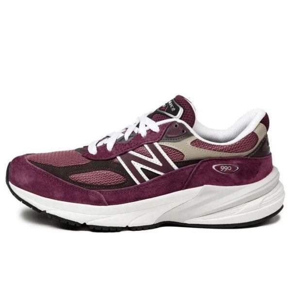 נעלי ניו באלאנס | New Balance Teddy Santis 990v6 Made in USA 'Burgundy Tan'