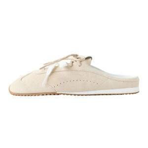 נעלי סניקרס אלו יוגה | ALO Sunset Sneaker Mule Sand Stone