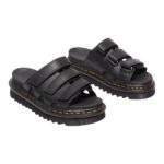 ד״ר מרטנס | Dr. Martens Raine Slide Tan Black