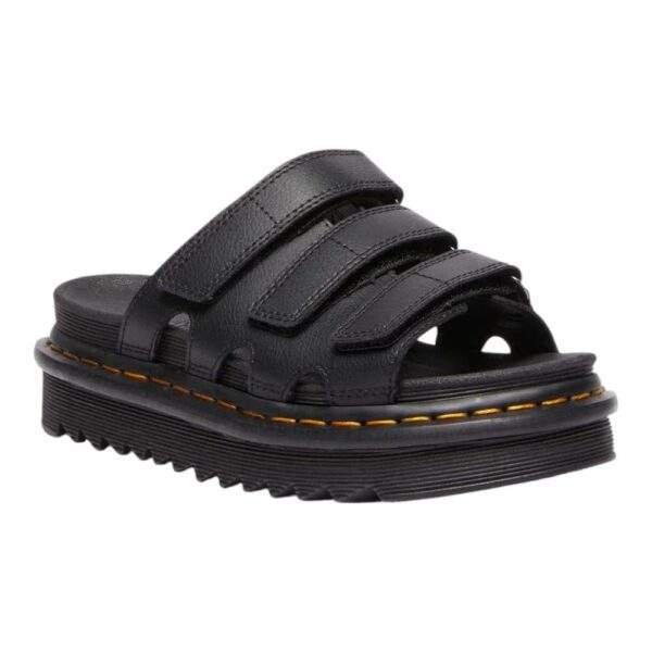 ד״ר מרטנס | Dr. Martens Raine Slide Tan Black