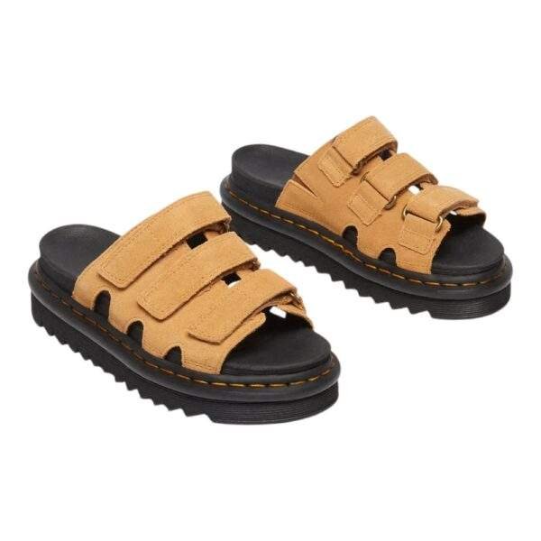 ד״ר מרטנס | Dr. Martens Raine Slide Tan Brown