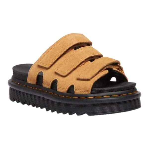 ד״ר מרטנס | Dr. Martens Raine Slide Tan Brown