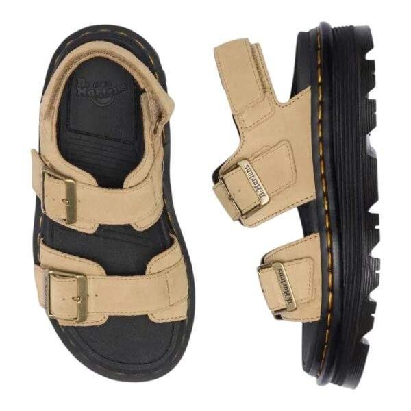 ד״ר מרטנס | Dr. Martens Zebzag Sandal Black/Beige