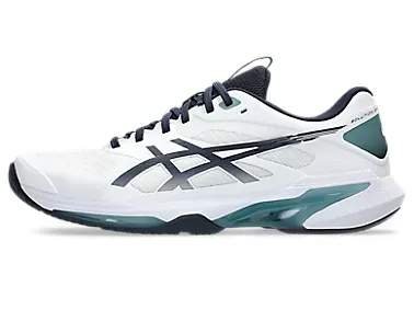 נעלי טניס אסיקס | ASICS Solution Speed FF 4 WHITE MIDNIGHT