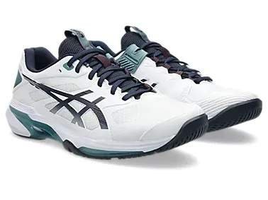 נעלי טניס אסיקס | ASICS Solution Speed FF 4 WHITE MIDNIGHT